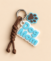Porte-clés Dog Mom avec boîte de rangement