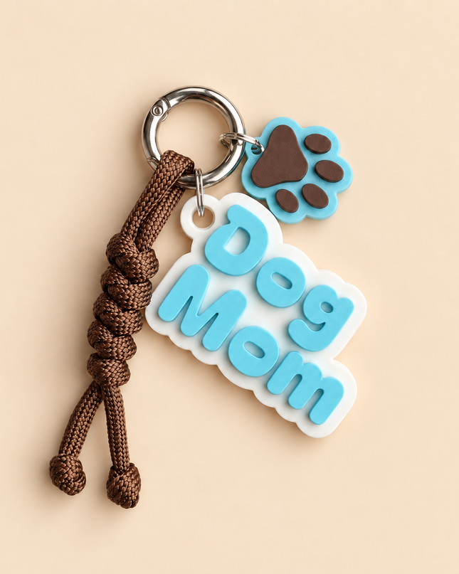 Dog Mom sleutelhanger met opbergdoosje